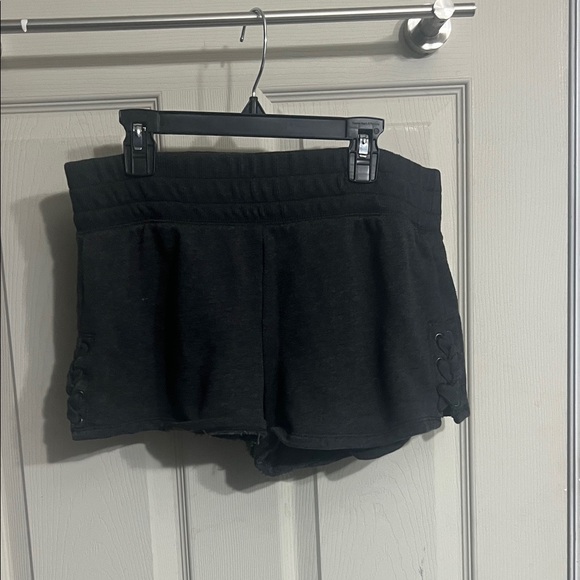 Aerie High Waist Black Shorts - Picture 1 of 4